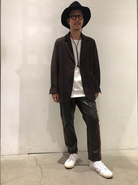 「HAVERSACK（ハバーザック）のアイテム（ジャケット/アウター）」を使った、sandinistaさん（メンズ・170cm）の秋コーディネート