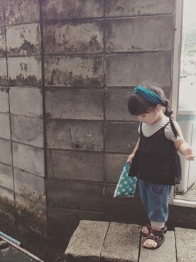 miaoさん（キッズ・100cm）の春コーディネート