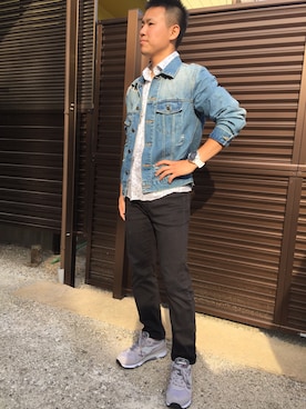 「アイテム（腕時計）」を使った、たっさーさん（メンズ・166cm・20代）の春コーディネート