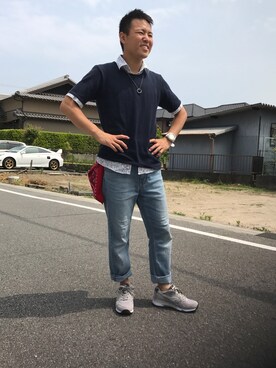「アイテム（腕時計）」を使った、たっさーさん（メンズ・166cm・20代）の夏コーディネート