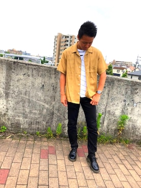 「アイテム（腕時計）」を使った、たっさーさん（メンズ・166cm・20代）の夏コーディネート
