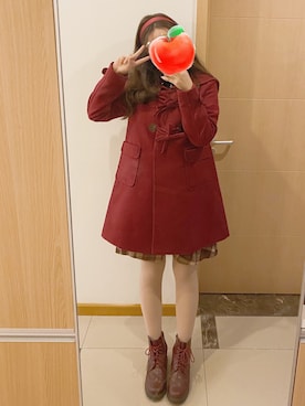 「F i.n.t（フィント）のアイテム（ジャケット/アウター）」を使った、リュテさん（レディース・158cm）の春コーディネート