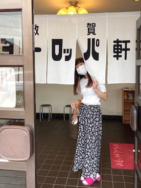「オリエンタルトラフィック」｜「アイテム（アクセサリー）」を使った、Sayakaさん（レディース・164cm）の秋コーディネート