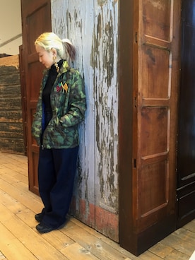 「HYKE（ハイク）のアイテム」を使った、kyonkyonさん（レディース・150cm）の冬コーディネート