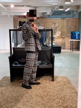 「417 EDIFICE（フォーワンセブンエディフィス）のアイテム（ローファー）」を使った、kazuさん（メンズ・173cm）の春コーディネート