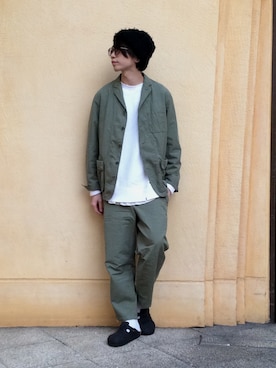 SUDOさん（メンズ・187cm）の冬コーディネート