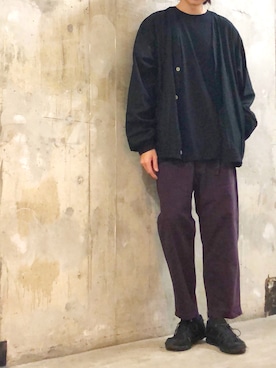 SUDOさん（メンズ・186cm）の秋コーディネート