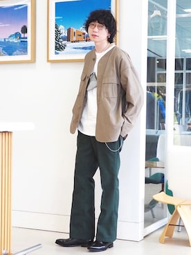 SUDOさん（メンズ・186cm）の秋コーディネート