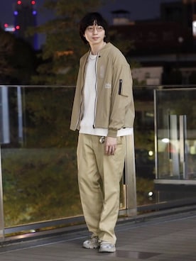 SUDOさん(メンズ・186cm)の冬コーディネート
