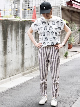 momoさん（レディース・170cm）の夏コーディネート