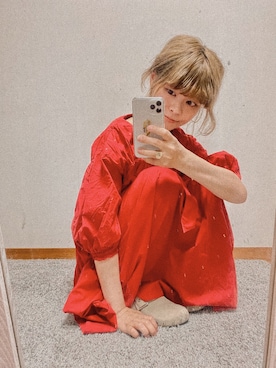 「Ameri（アメリ）のアイテム」を使った、わださん（レディース・154cm）の春コーディネート