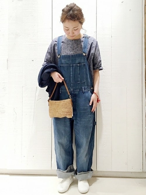 ジャーナルスタンダードラックス 11.5ozダメージデニム オーバーオール JOURNAL STANDARD LUXE（ジャーナルスタンダード ラックス）の「11.5oz