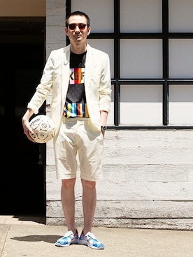 nano・universe men's STAFFさんのコーディネート