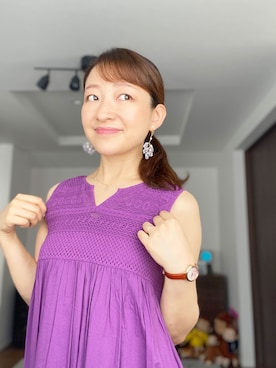 ＊りょうこいずむ＊フォロー返し絶対☺️＊さん（レディース・165cm）の夏コーディネート