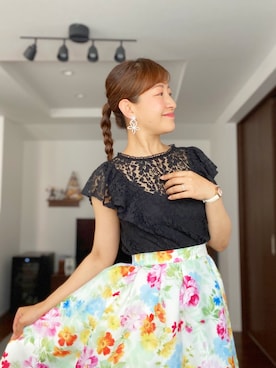 ＊りょうこいずむ＊フォロー返し絶対☺️＊さん（レディース・165cm）の夏コーディネート