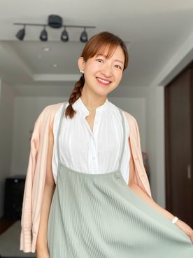 *りょうこいずむ*フォロー返し絶対☺️*さん(レディース・165cm)の夏コーディネート