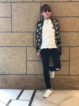 北ちゃんさん（メンズ・170cm）の春コーディネート