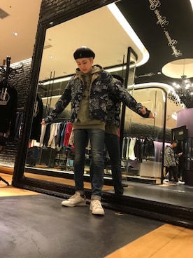 北ちゃんさん（メンズ・172cm）の冬コーディネート