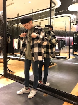 北ちゃんさん（メンズ・172cm）の冬コーディネート