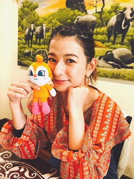「アイテム（ピアス（両耳用））」を使った、スザンヌさん（レディース・165cm・30代）の春コーディネート