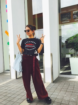 スザンヌさん（レディース・165cm）の秋コーディネート