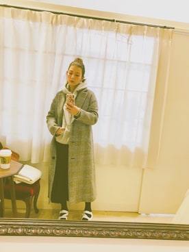 「アイテム（PC・スマホグッズ/家電）」を使った、スザンヌさん（レディース・165cm・30代）の冬コーディネート