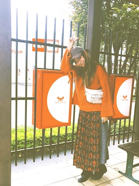 スザンヌさん（レディース・165cm）の秋コーディネート