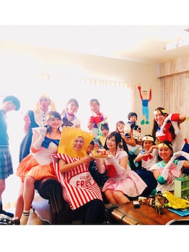 「美少女戦士セーラームーン（ビショウジョセンシセーラームーン）のアイテム」を使った、スザンヌさん（レディース・165cm）の秋コーディネート