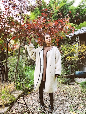 スザンヌさん（レディース・165cm）の冬コーディネート