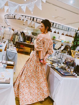 「N.O.R.C（ノーク）のアイテム（ワンピース/ドレス）」を使った、スザンヌさん（レディース・165cm）の夏コーディネート