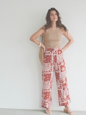 スザンヌさん（レディース・165cm）の春コーディネート