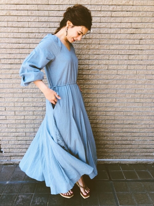 スザンヌ Re Editのワンピースを使ったコーディネート Wear