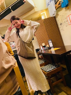 スザンヌさん(レディース・165cm)の冬コーディネート