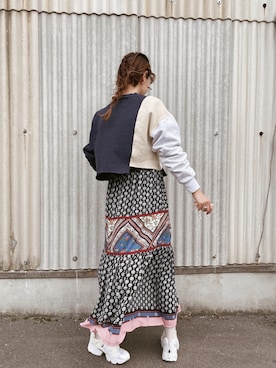 スザンヌさん（レディース・165cm）の春コーディネート