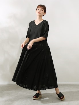 黒ワンピース の人気ファッションコーディネート Wear