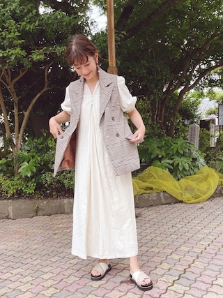Ameri（アメリ）の「MEDI 2WAY CIRCLE PATTERN LACE DRESS（ワンピース