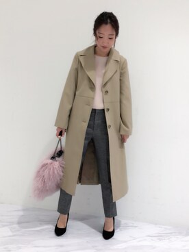 「JILL STUART（ジルスチュアート）のアイテム（ブルゾン）」を使った、OR i BEさん（レディース・157cm）の秋コーディネート