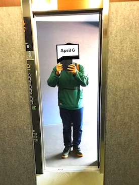 「L.L.Bean（エルエルビーン）のアイテム（ナイロンジャケット）」を使った、かづをさん（メンズ・178cm）の春コーディネート