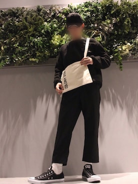 「COLONY2139」｜「アイテム（スリッポン）」を使った、KOICHIさん（メンズ・172cm）の冬コーディネート