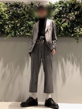 「COLONY 2139（コロニートゥーワンスリーナイン）のアイテム（その他アウター）」を使った、KOICHIさん（メンズ・172cm）の冬コーディネート