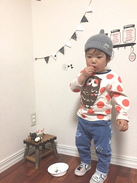 hinataさん（キッズ・90cm）の春コーディネート