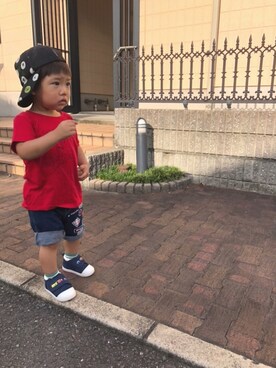 hinataさん(キッズ・90cm)の夏コーディネート