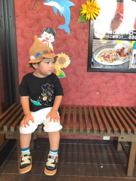 hinataさん(キッズ・90cm)の夏コーディネート