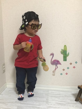 hinataさん(キッズ・90cm)の夏コーディネート