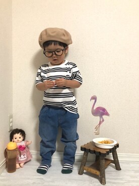 hinataさん(キッズ・90cm)の夏コーディネート