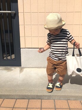 hinataさん（キッズ・90cm）の夏コーディネート