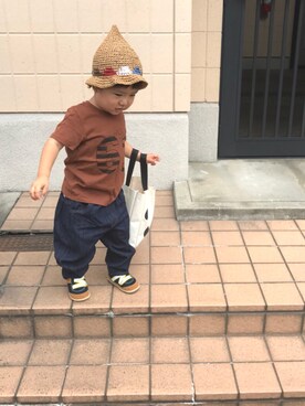 hinataさん(キッズ・90cm)の夏コーディネート