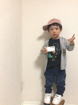 hinataさん（キッズ・90cm）の秋コーディネート