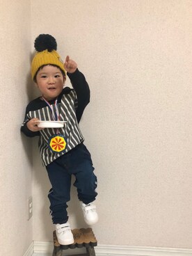 hinataさん（キッズ・90cm）の秋コーディネート