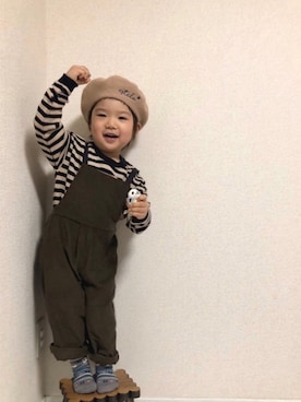 hinataさん（キッズ・100cm）の冬コーディネート